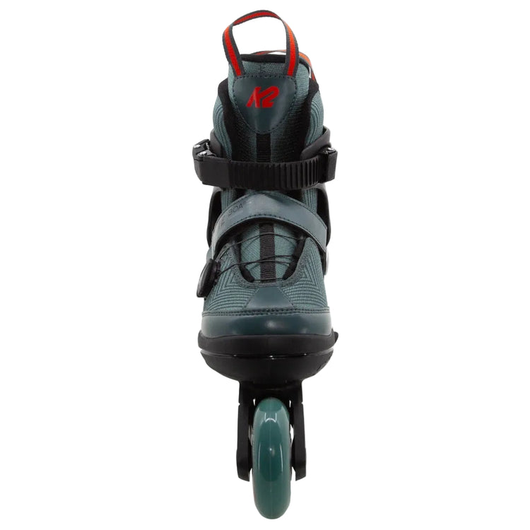 K2 Boy's Eddie BOA Inline Skate black grey red blue