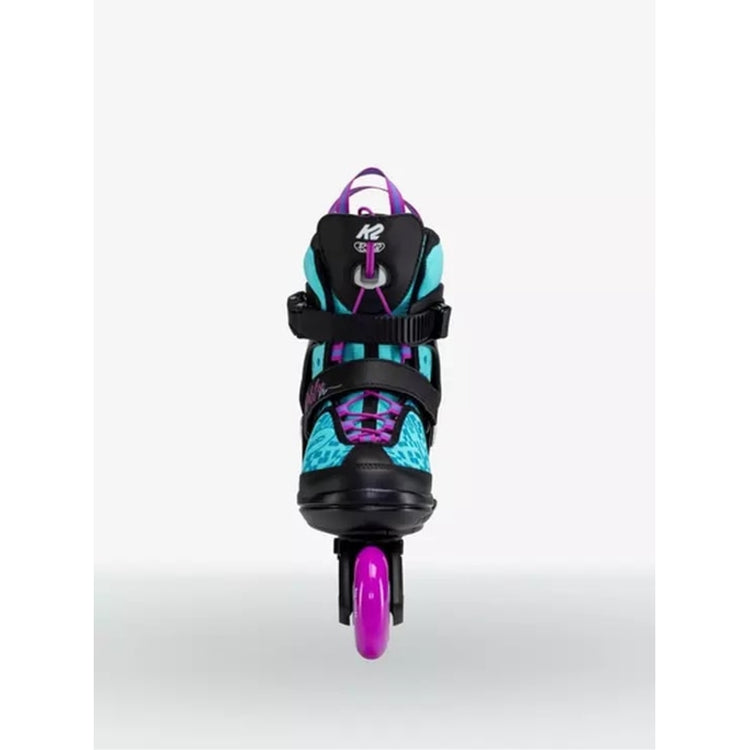 K2 Girl's Marlee Pro Inline Skate Light Blue/Purple