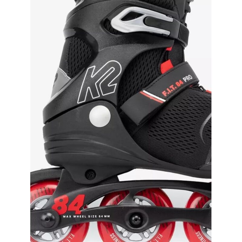 K2 Men's F.I.T 84 Pro Inline Skate Black/Red