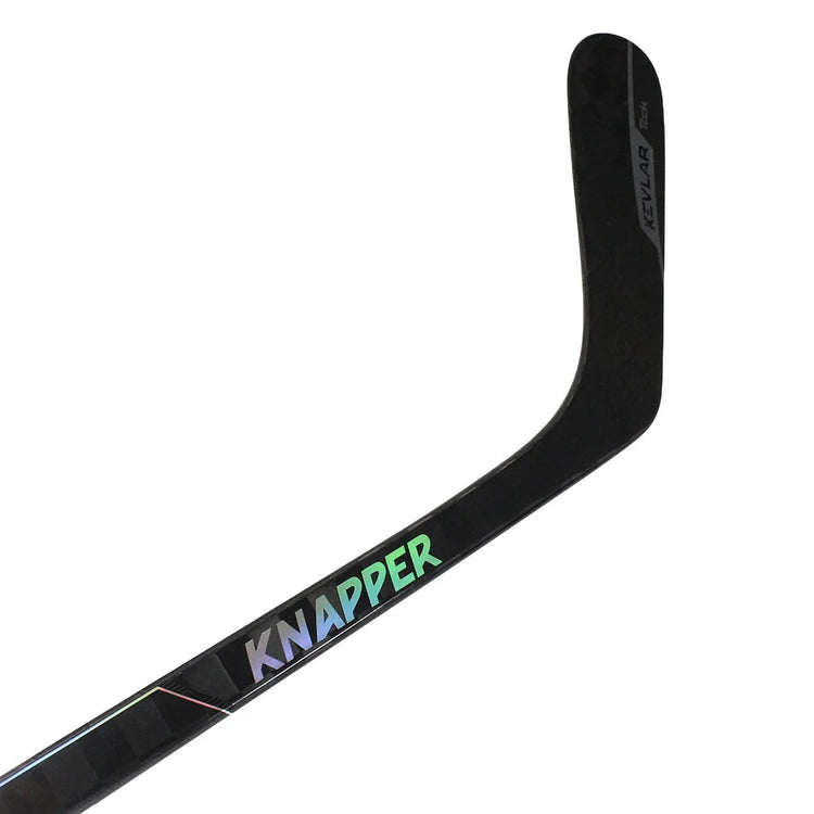 Knapper Senior AK Kevlar 365g Ball Hockey Player Stick black silver