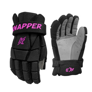 Knapper Senior AK3 V2 Ball Hockey Glove Black Pink