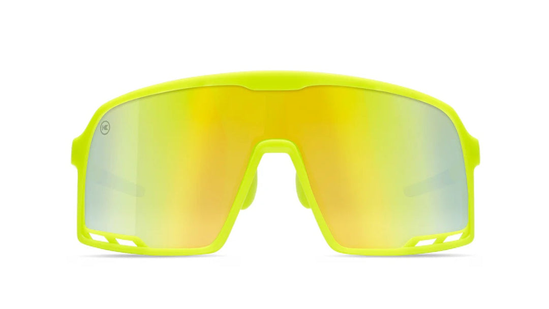 Knockaround Campeones Wrap Sunglasses High Voltage yellow
