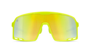 Knockaround Campeones Wrap Sunglasses High Voltage yellow