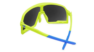 Knockaround Campeones Wrap Sunglasses High Voltage yellow