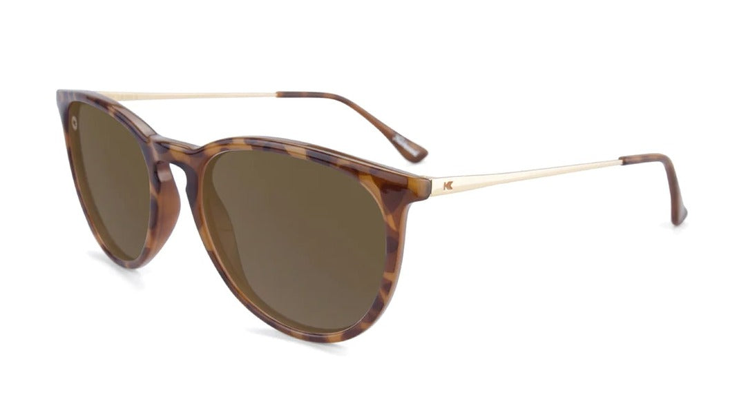 Knockaround Mary Janes Sunglasses  Glossy Blonde Tortoise Shell/Amber
