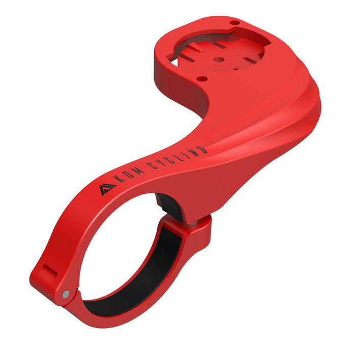 KOM Cycling Garmin Computer Mount Red