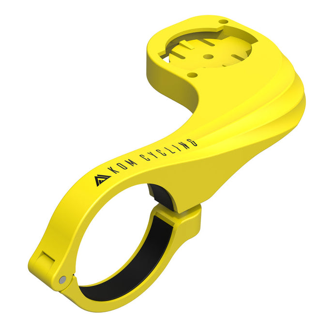 KOM Cycling Garmin Computer Mount Yellow