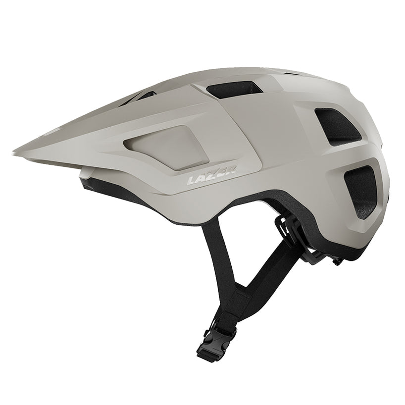 Lazer Lupo Kineticore MTB Bike Helmet Matte Stone White 