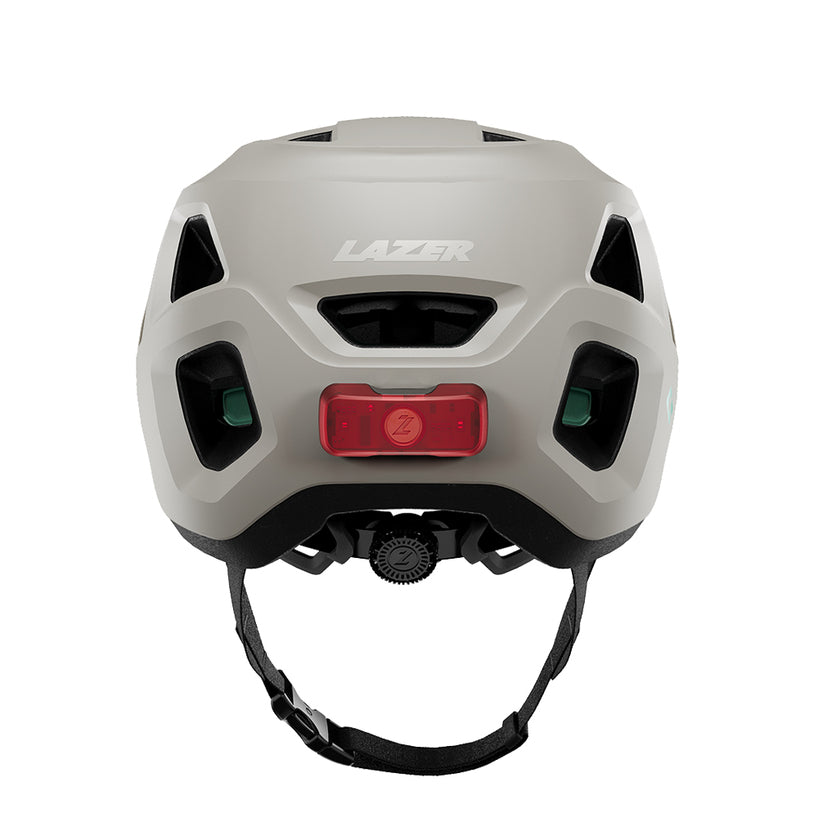 Lazer Lupo Kineticore MTB Bike Helmet Matte Stone White 