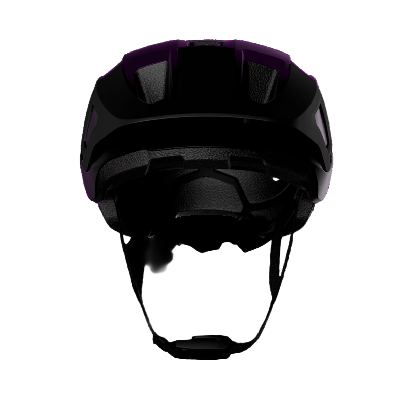 Lazer Lupo Kineticore MTB Bike Helmet Metallic Purple Black