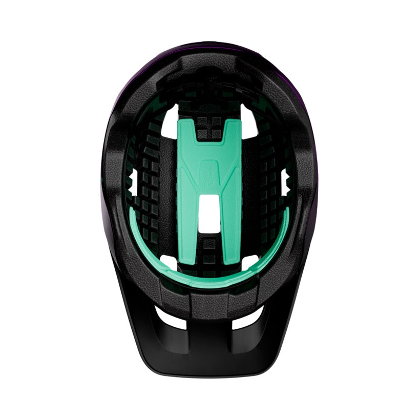 Lazer Lupo Kineticore MTB Bike Helmet Metallic Purple Black