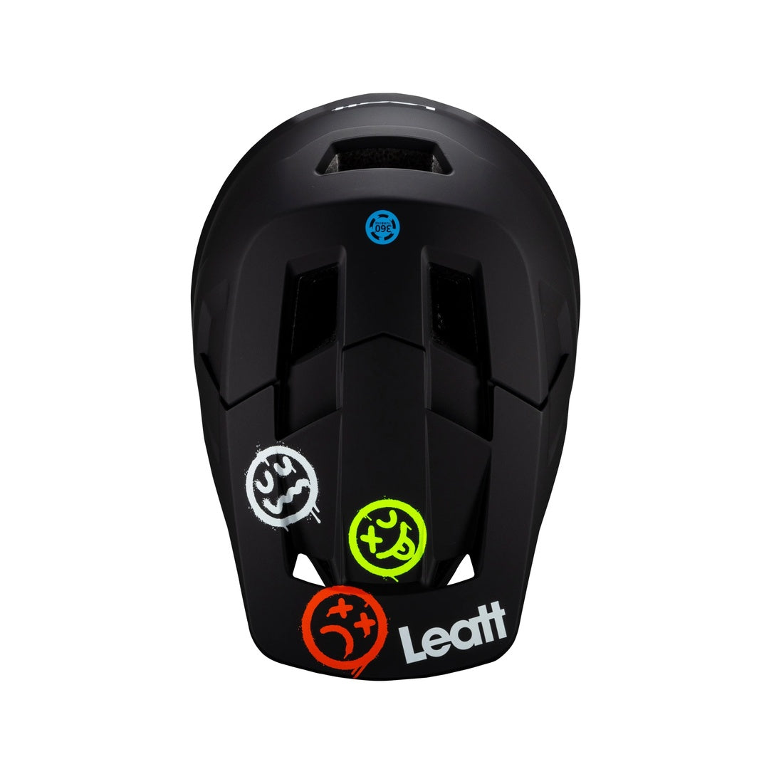 Leatt Junior MTB Gravity 1.0 Full Face Bike Helmet black