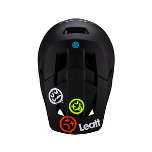 Leatt Junior MTB Gravity 1.0 Full Face Bike Helmet black