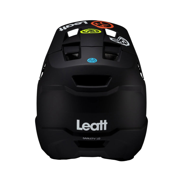 Leatt Junior MTB Gravity 1.0 Full Face Bike Helmet black