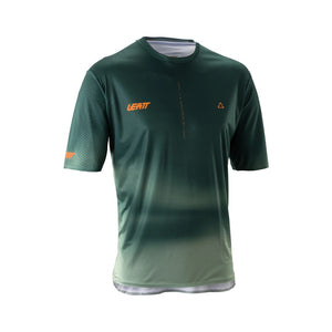 Leatt Men's MTB Trail 3.0 Short Sleeve Bike Jersey green