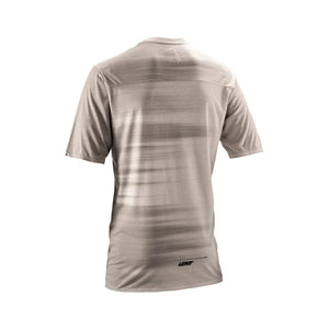 Leatt Men's MTB Trail 4.0 Short Sleeve Bike Jersey cream white