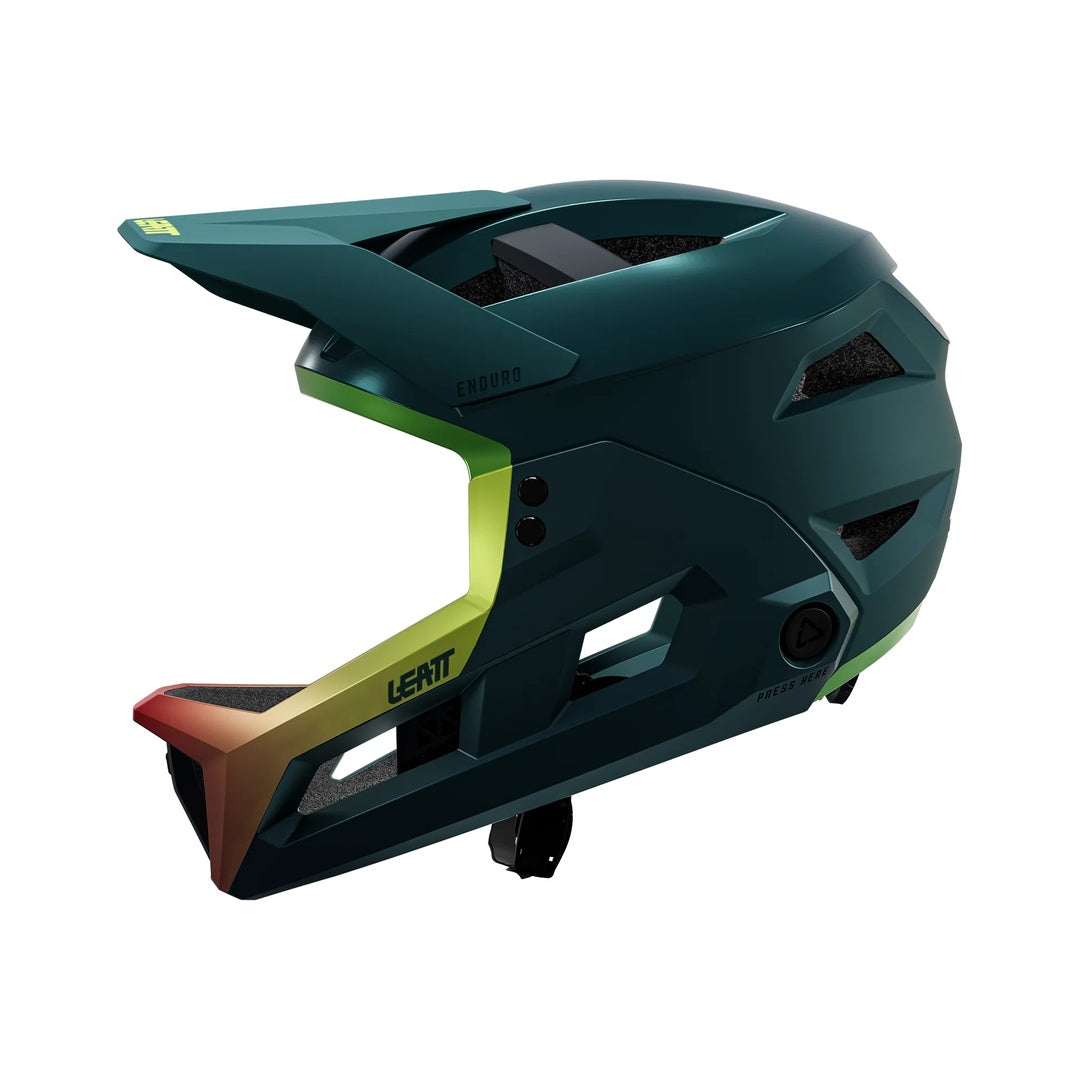 Leatt MTB Enduro 3.0 Full Face Bike Helmet green