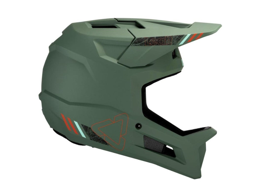 Leatt MTB Gravity 1.0 Full Face Bike Helmet Teal