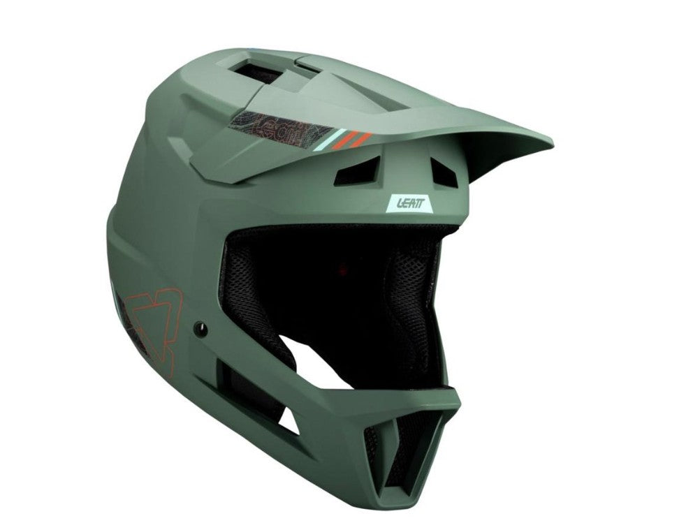 Leatt MTB Gravity 1.0 Full Face Bike Helmet Teal