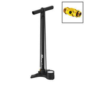 Lezyne, Macro Floor Drive, Floor Pump, ABS flip chuck, 220psi, Black