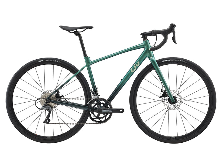 Liv Avail AR 4 All-Rounder Road Bike 2025 Mineral Green