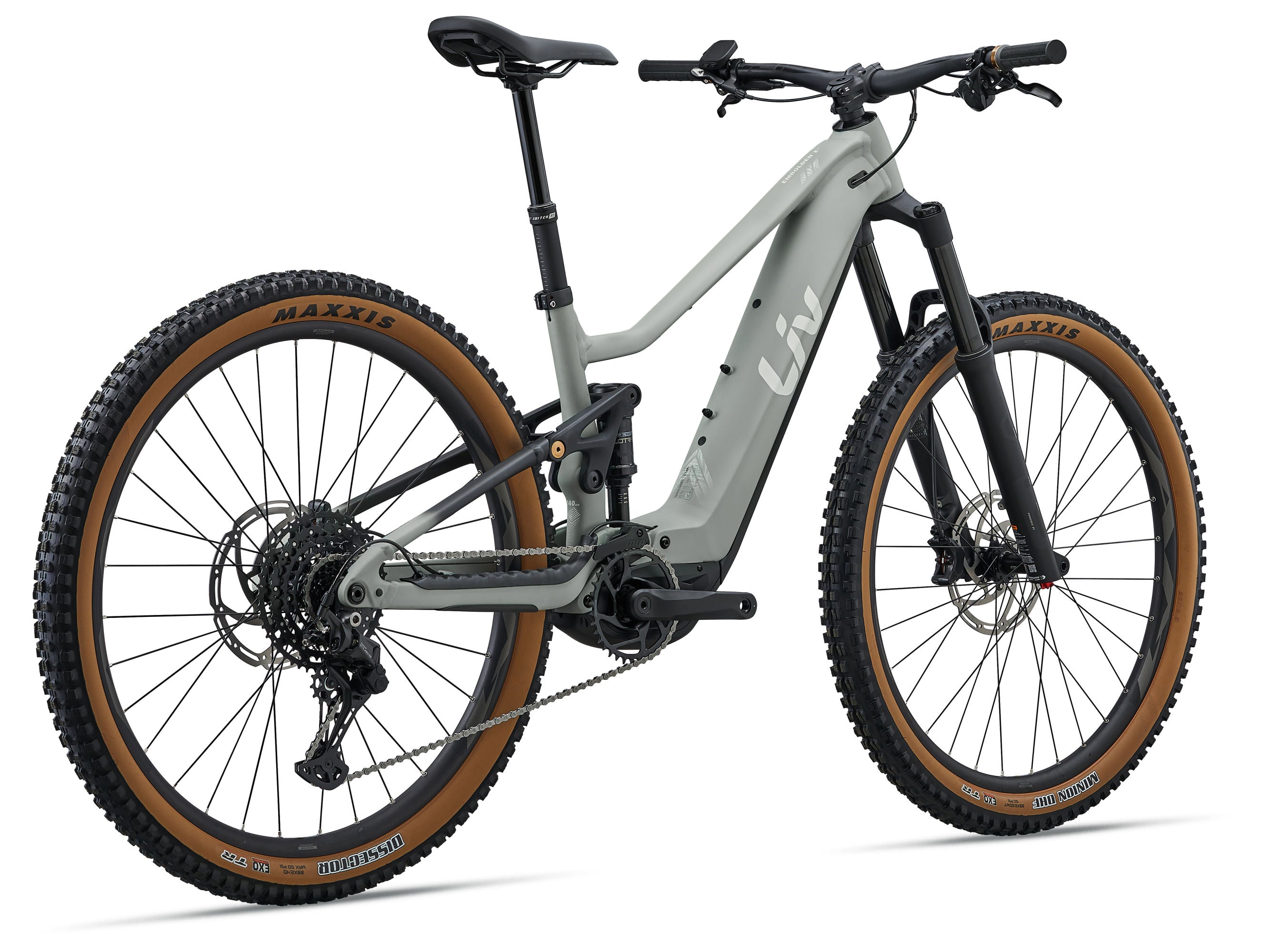 Liv Embolden E+ 2 Full Suspension Electric Bike 2027 Slate Grey/Black 