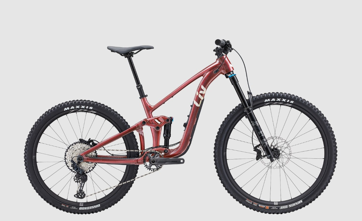 Liv Intrigue X 1 Full Suspension Trail Bike 2026 Ember Rose 