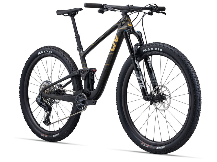 Liv Pique Advanced 29 1 Full Suspension Bike Raw Carbon