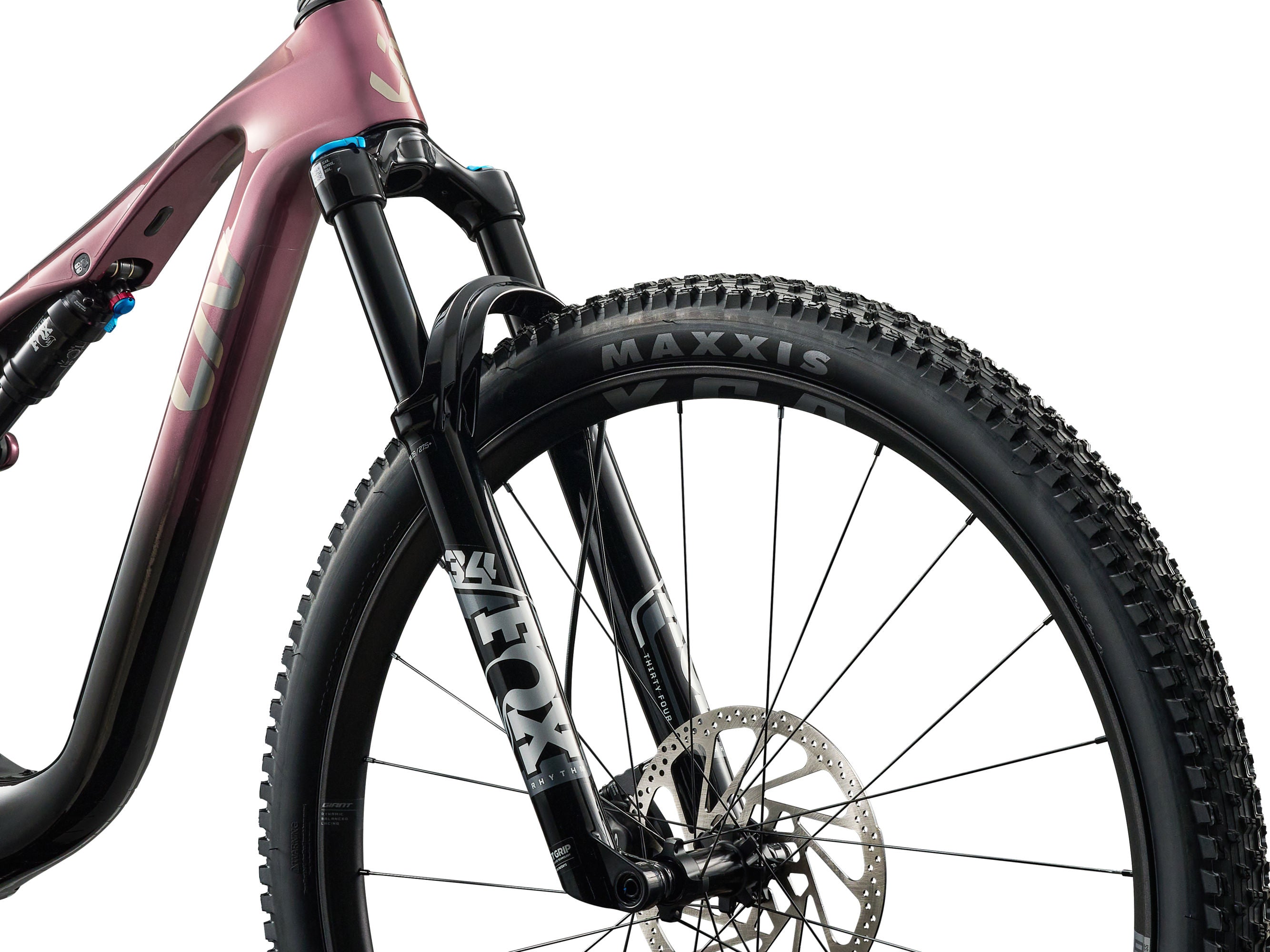 Liv Pique X Advanced SL 3 Full Suspension Trail Bike 2026 Mechanic Rose/Carbon