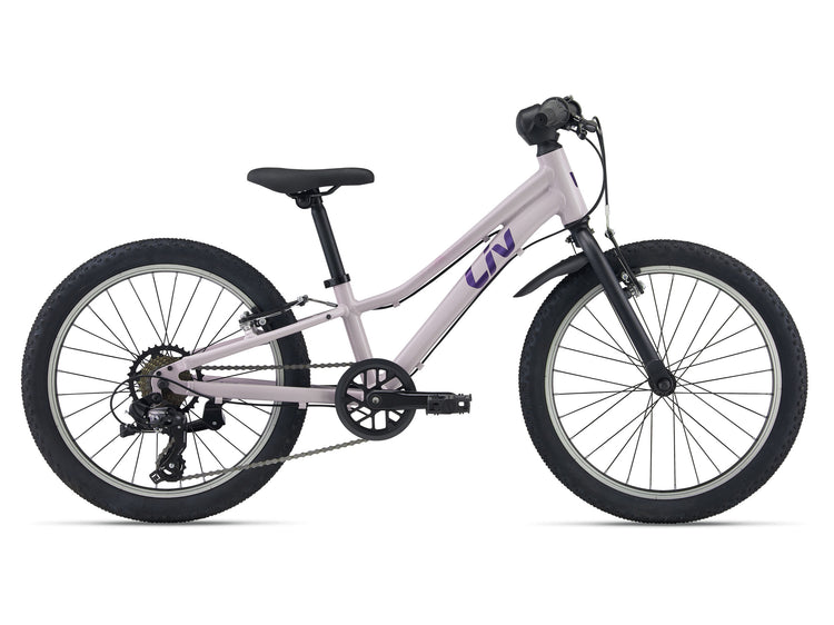 Liv Tempt 20 Lite Hardtail Trail Kids Bike 2026 Misty Lilac
