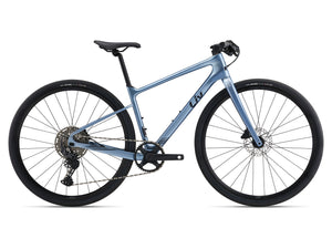 Liv Thrive Advanced 2 Fitness Hybrid Bike 2026 Frost Silver 