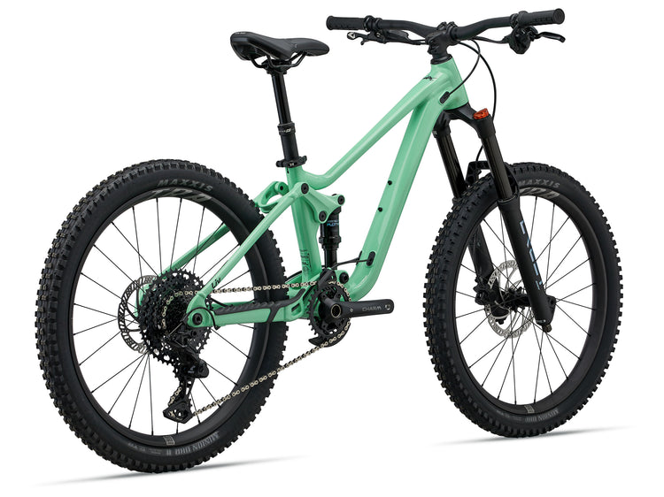 Liv Youth Faith Full Suspension Enduro Bike 2026 Neo Mint 24