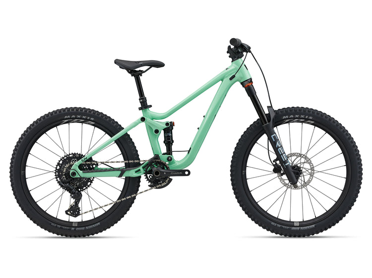 Liv Youth Faith Full Suspension Enduro Bike 2026 Neo Mint 24
