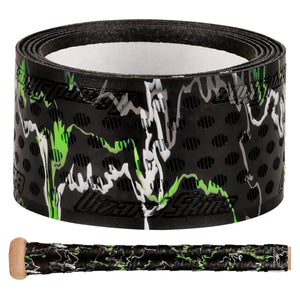 Lizard Skin 1.8mm Durasoft Polymer Ultra Grip Camo Bat Grip black green white