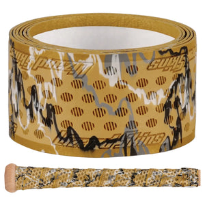 Lizard Skin 1.8mm Durasoft Polymer Ultra Grip Camo Bat Grip gold white grey