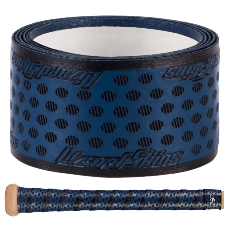 Lizard Skin 1.8mm Durasoft Polymer Ultra Grip Solid Color Bat Grip blue