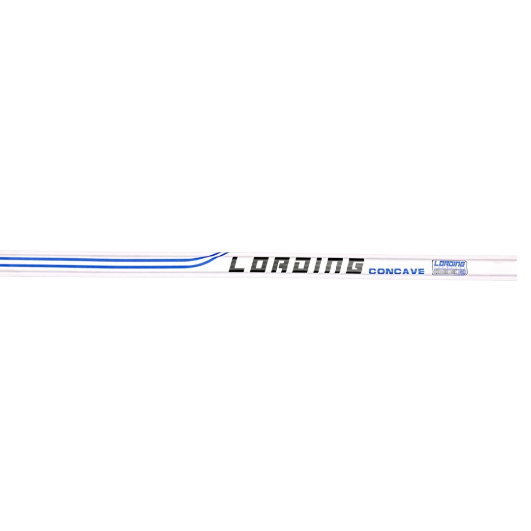 Loading Senior 30" Carbon Concave Lacrosse Shaft white/blue