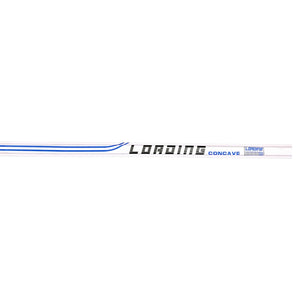 Loading Senior 30" Carbon Concave Lacrosse Shaft white/blue