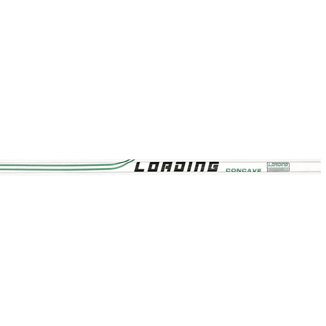 Loading Senior 30" Carbon Concave Lacrosse Shaft white/green