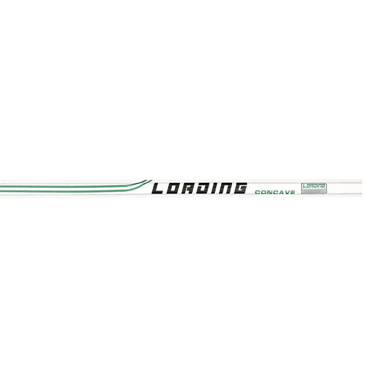 Loading Senior 30" Carbon Concave Lacrosse Shaft white/green
