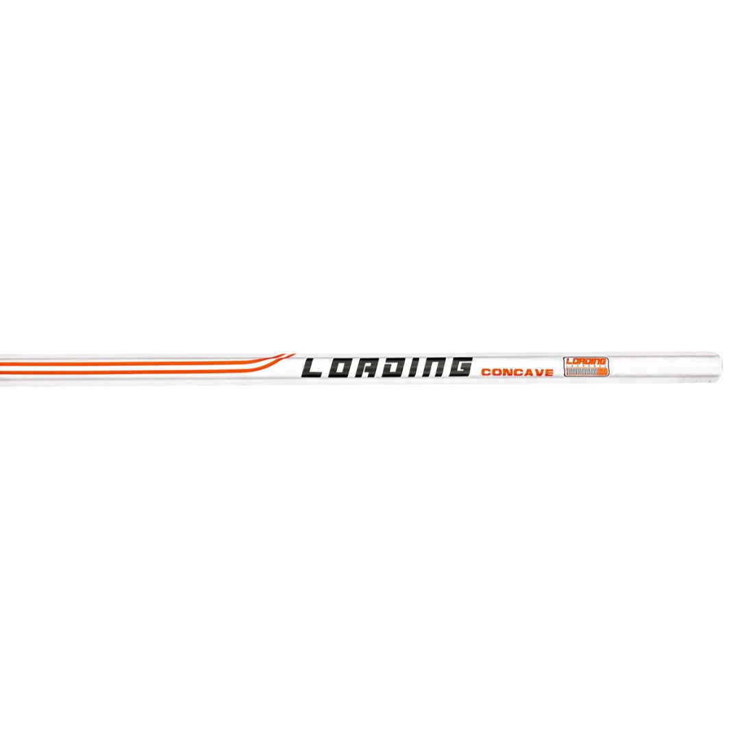 Loading Senior 30" Carbon Concave Lacrosse Shaft white/orange
