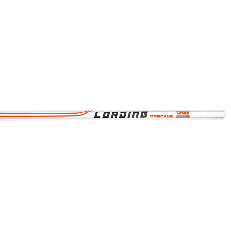 Loading Senior 30" Carbon Concave Lacrosse Shaft white/orange