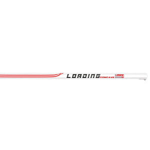 Loading Senior 30" Carbon Concave Lacrosse Shaft white/red