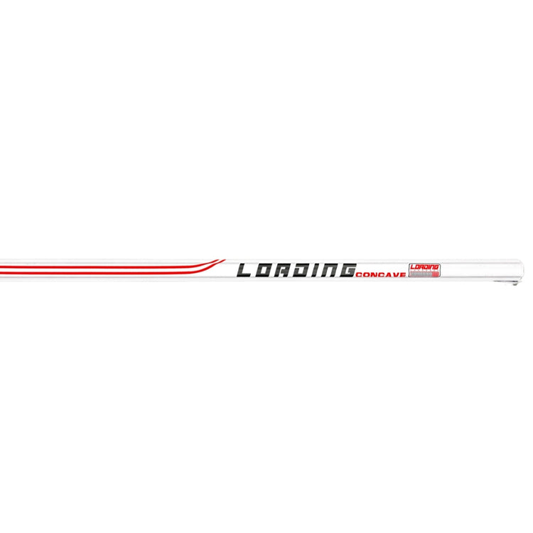 Loading Senior 30" Carbon Concave Lacrosse Shaft white/red