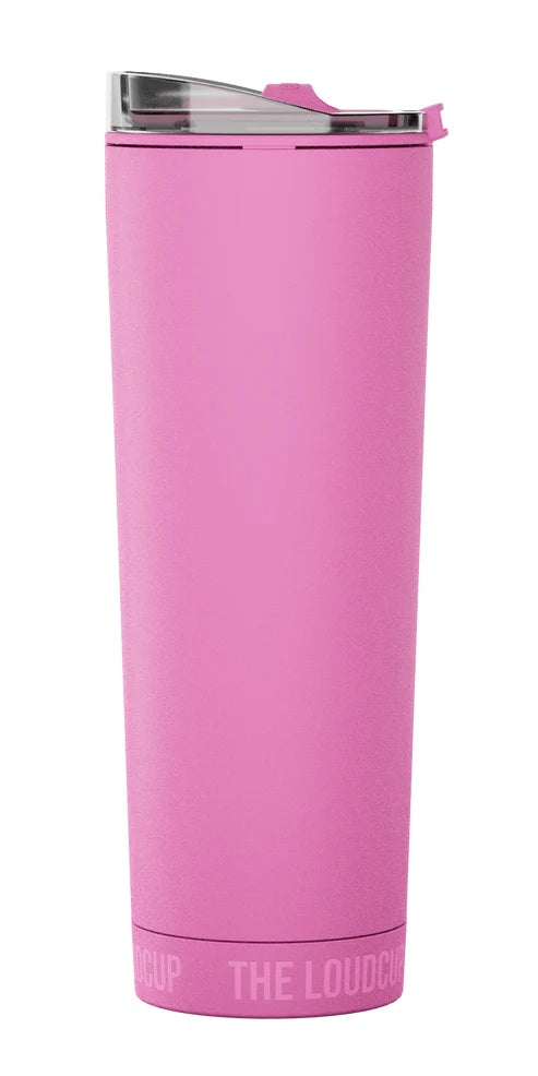 LoudCup with Built-In Horn 680ml / 23oz pink