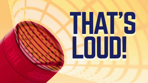 LoudCup with Built-In Horn 680ml / 23oz red