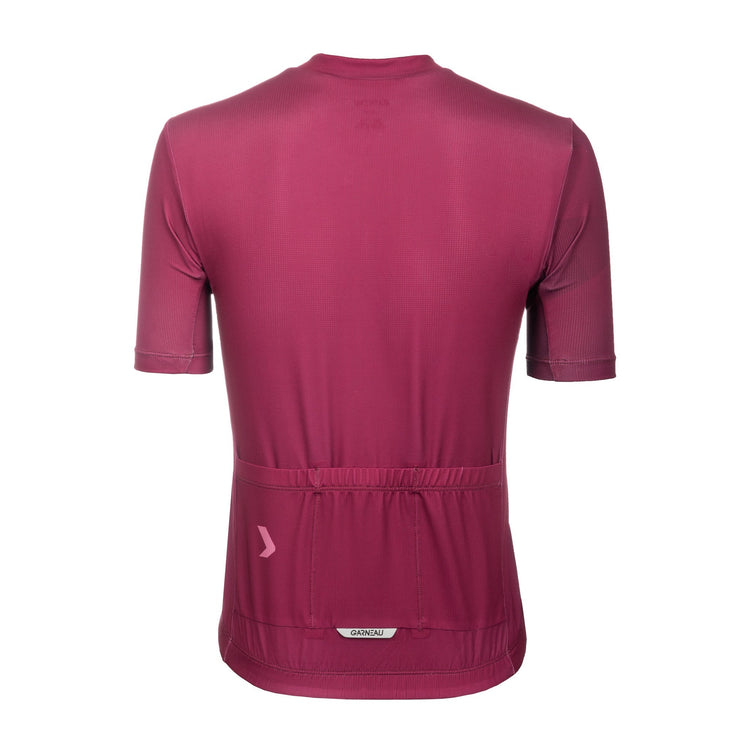 Louis Garneau Junior Classic Short Sleeve Bike Jesery Magenta/Antique pink 