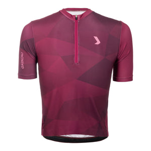 Louis Garneau Junior Classic Short Sleeve Bike Jesery Magenta/Antique pink 