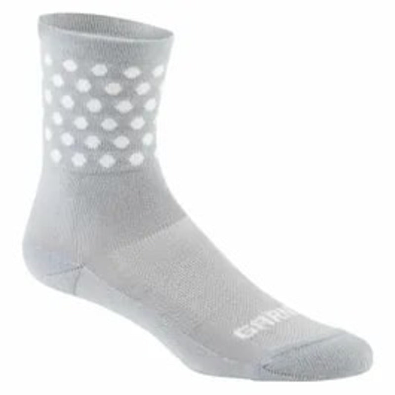 Louis Garneau Women's Merino 60 Sock White/Grey