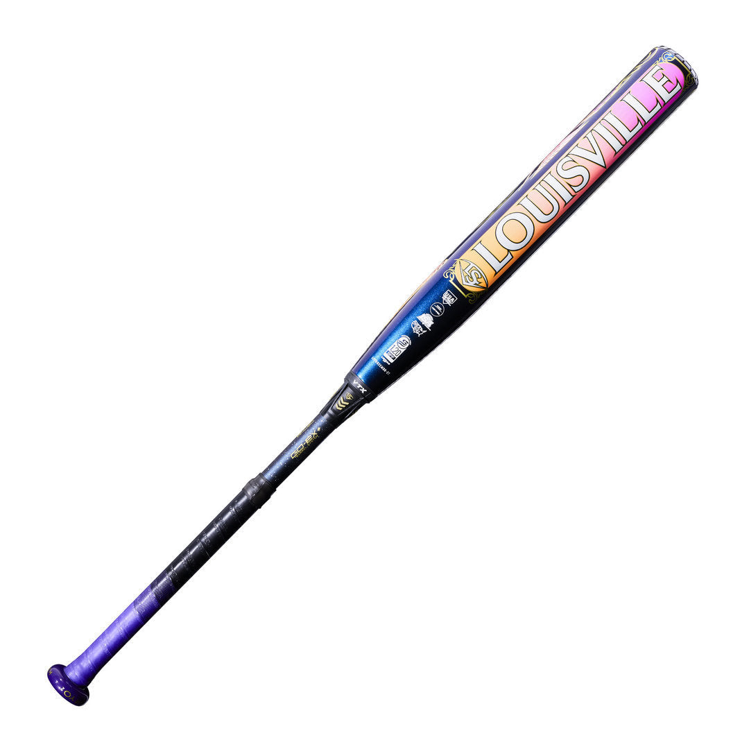 Louisville -11 KRYO2 Empress Fastpitch Bat purple/multi color